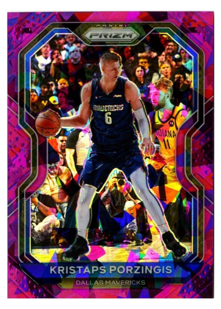 2020-21 Panini Prizm Base Set Kristaps Porzingis #18 card