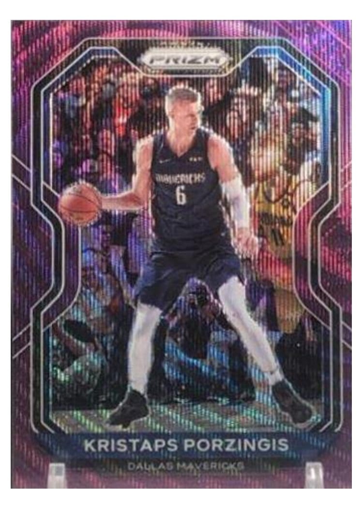 2020-21 Panini Prizm Base Set Kristaps Porzingis #18 card