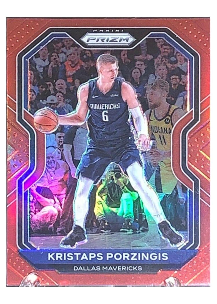 2020-21 Panini Prizm Base Set Kristaps Porzingis #18 card