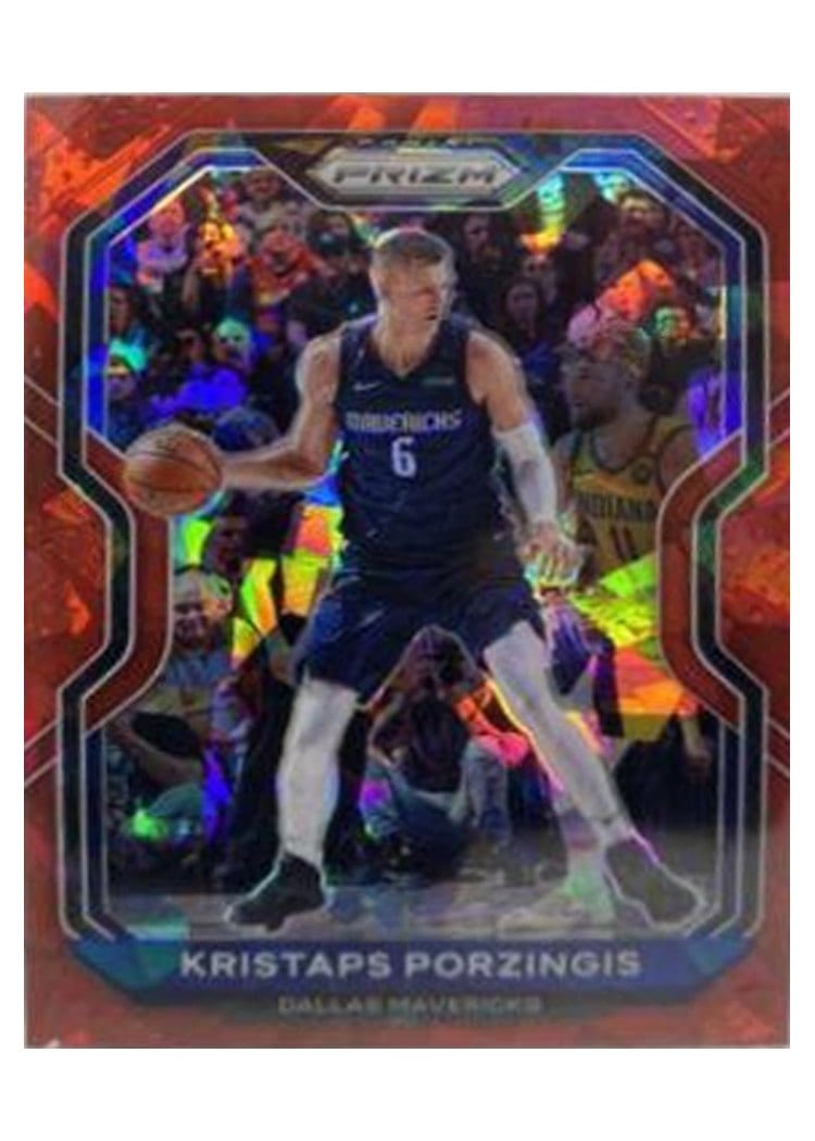 2020-21 Panini Prizm Base Set Kristaps Porzingis #18 card