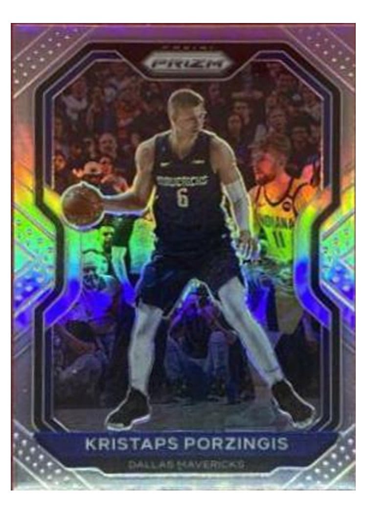 2020-21 Panini Prizm Base Set Kristaps Porzingis #18 card