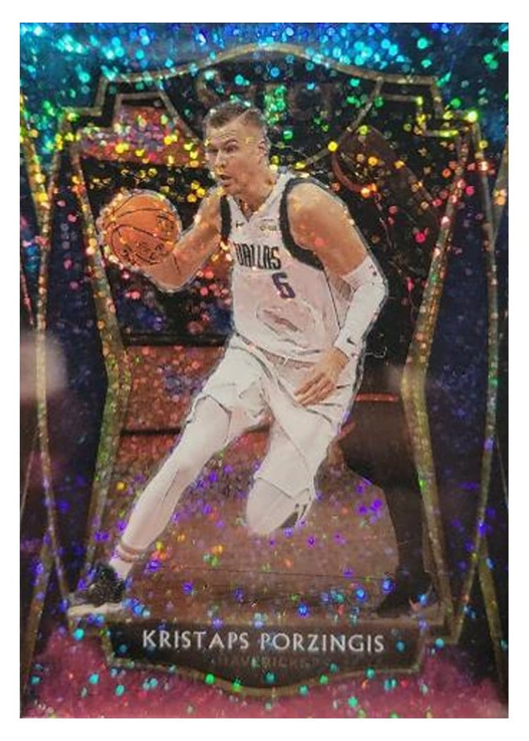2020-21 Panini Select Base Set Kristaps Porzingis #105 card