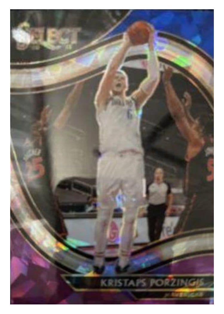2020-21 Panini Select Base Set Kristaps Porzingis #244 card