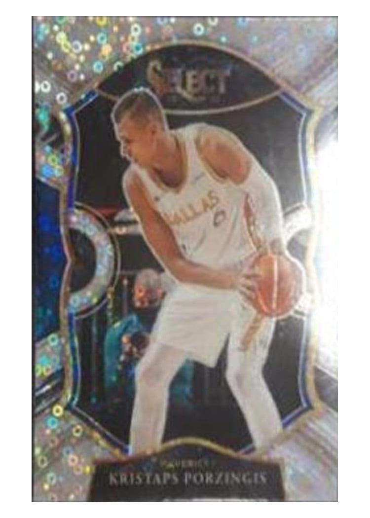 2020-21 Panini Select Base Set Kristaps Porzingis #43 card