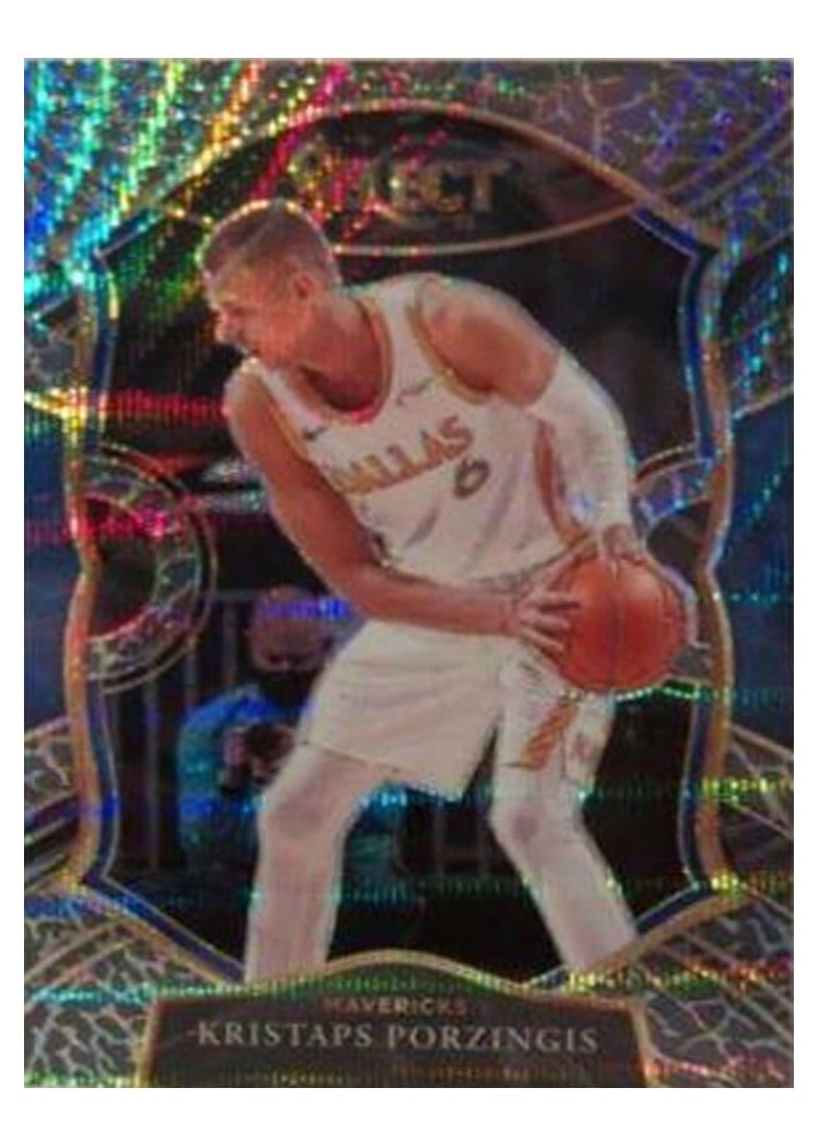 2020-21 Panini Select Base Set Kristaps Porzingis #43 card