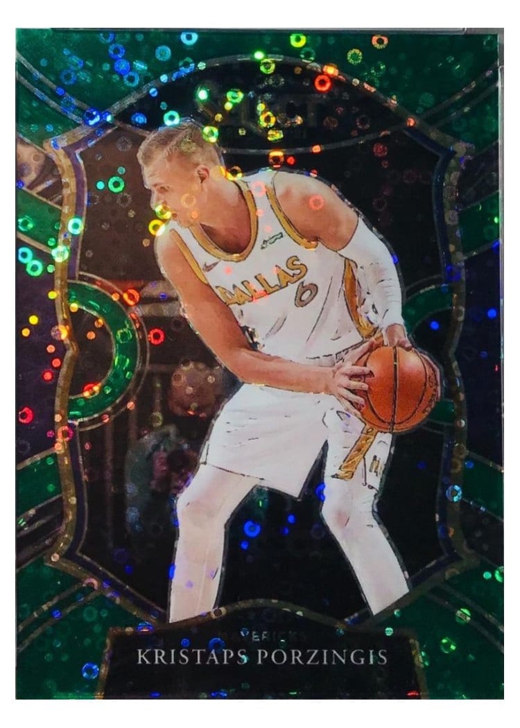2020-21 Panini Select Base Set Kristaps Porzingis #43 card