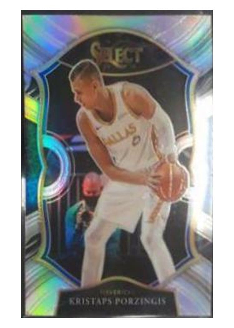 2020-21 Panini Select Base Set Kristaps Porzingis #43 card