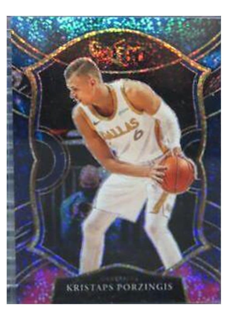 2020-21 Panini Select Base Set Kristaps Porzingis #43 card