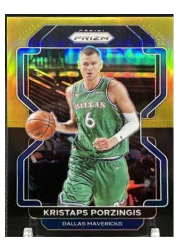 2021-22 Panini Prizm Base Set Kristaps Porzingis #74 card
