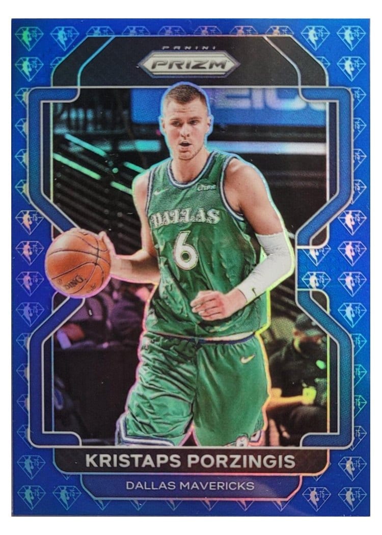 2021-22 Panini Prizm Base Set Kristaps Porzingis #74 card