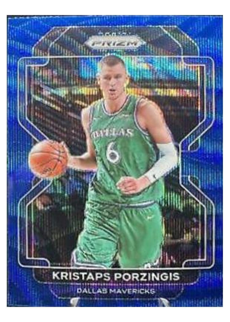 2021-22 Panini Prizm Base Set Kristaps Porzingis #74 card