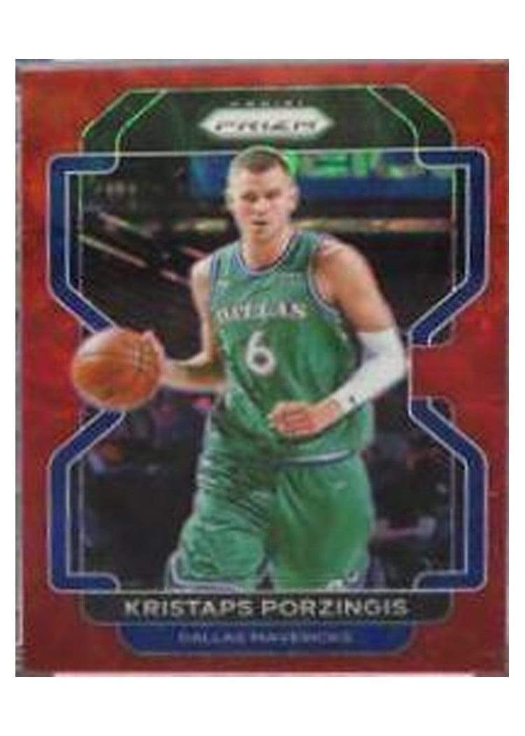 2021-22 Panini Prizm Base Set Kristaps Porzingis #74 card