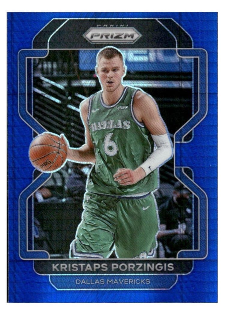 2021-22 Panini Prizm Base Set Kristaps Porzingis #74 card