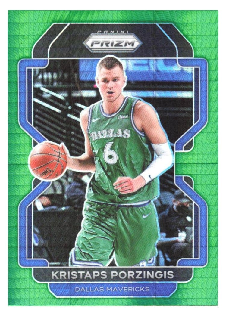 2021-22 Panini Prizm Base Set Kristaps Porzingis #74 card