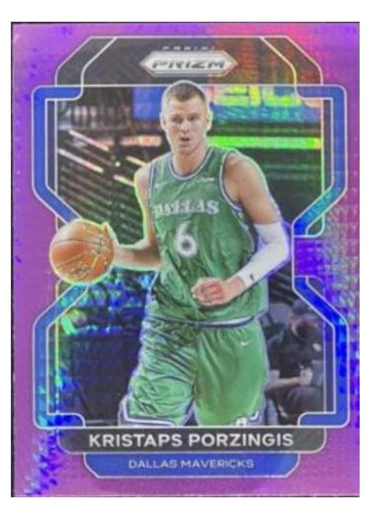 2021-22 Panini Prizm Base Set Kristaps Porzingis #74 card
