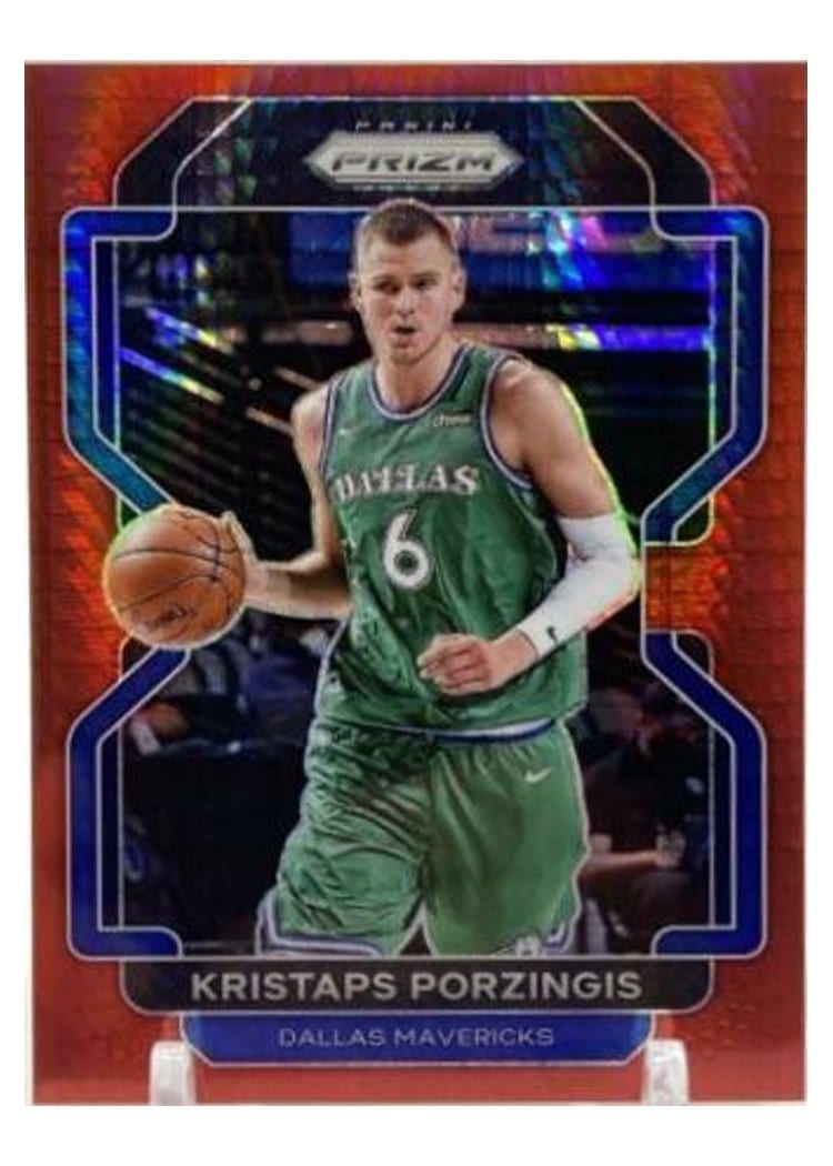 2021-22 Panini Prizm Base Set Kristaps Porzingis #74 card