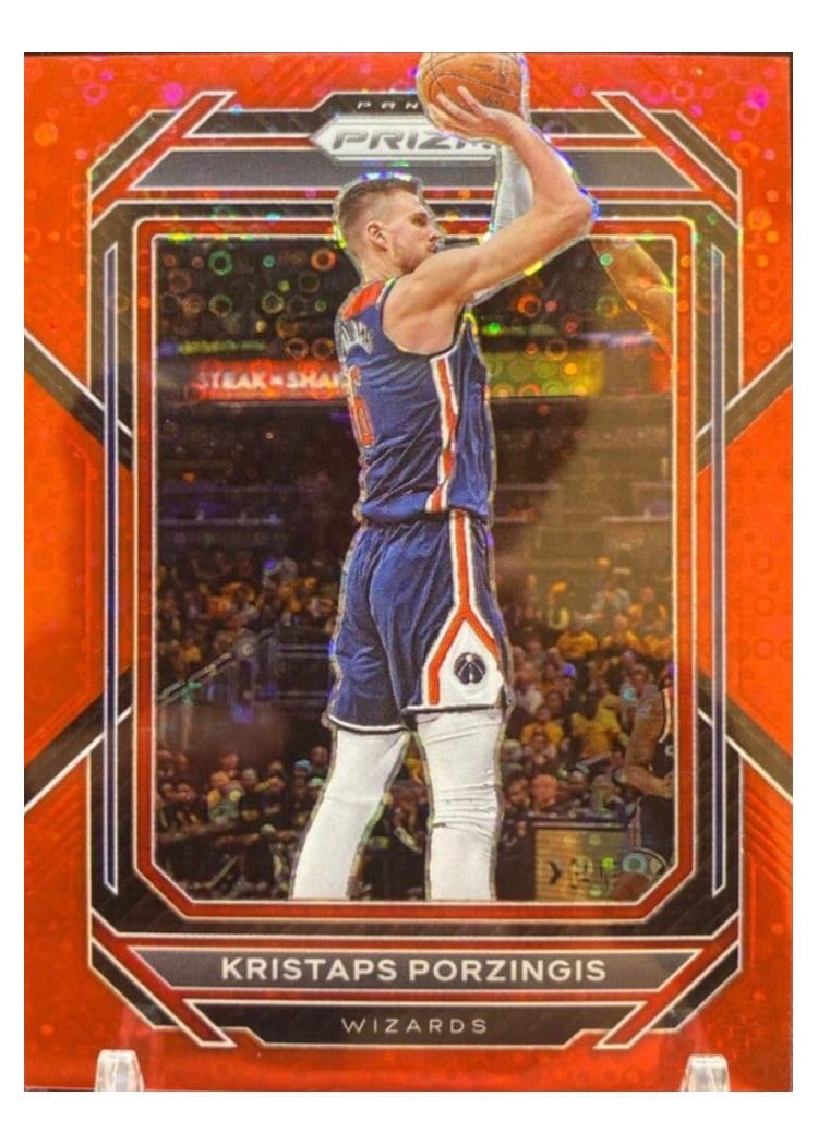 2021-22 Panini Prizm Base Set Kristaps Porzingis #74 card