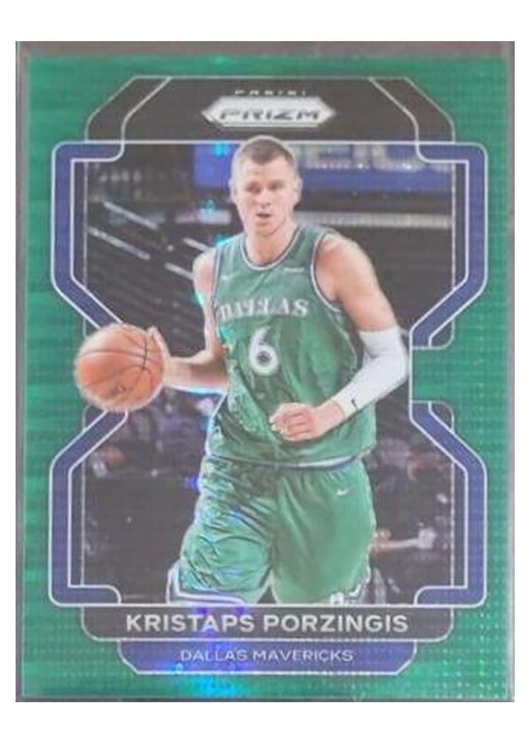 2021-22 Panini Prizm Base Set Kristaps Porzingis #74 card