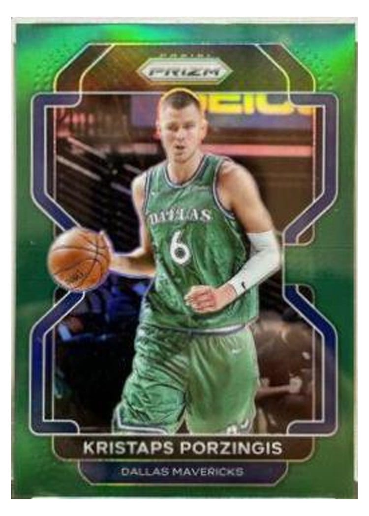 2021-22 Panini Prizm Base Set Kristaps Porzingis #74 card