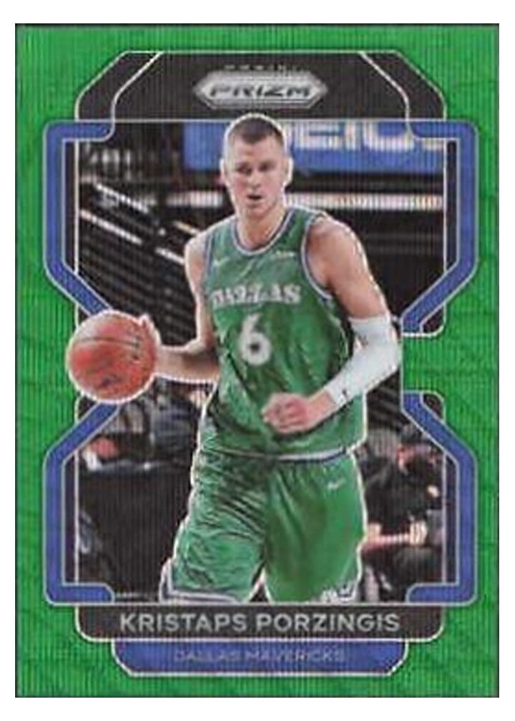 2021-22 Panini Prizm Base Set Kristaps Porzingis #74 card