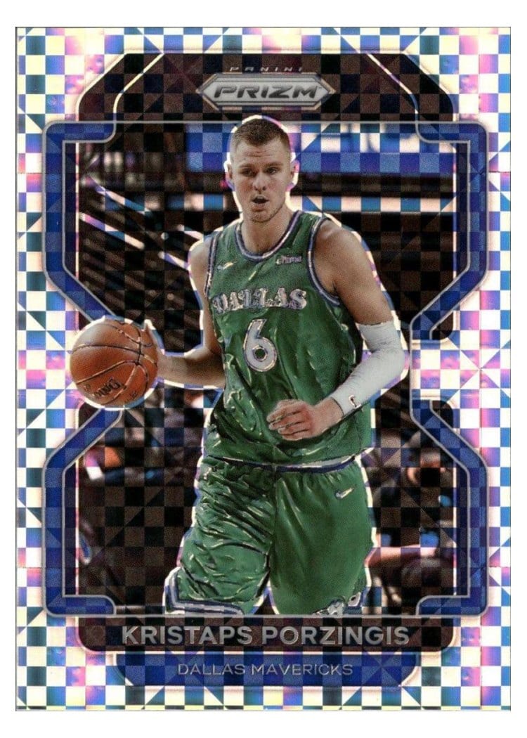 2021-22 Panini Prizm Base Set Kristaps Porzingis #74 card