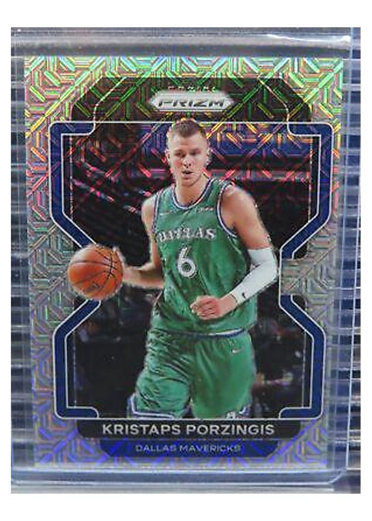 2021-22 Panini Prizm Base Set Kristaps Porzingis #74 card