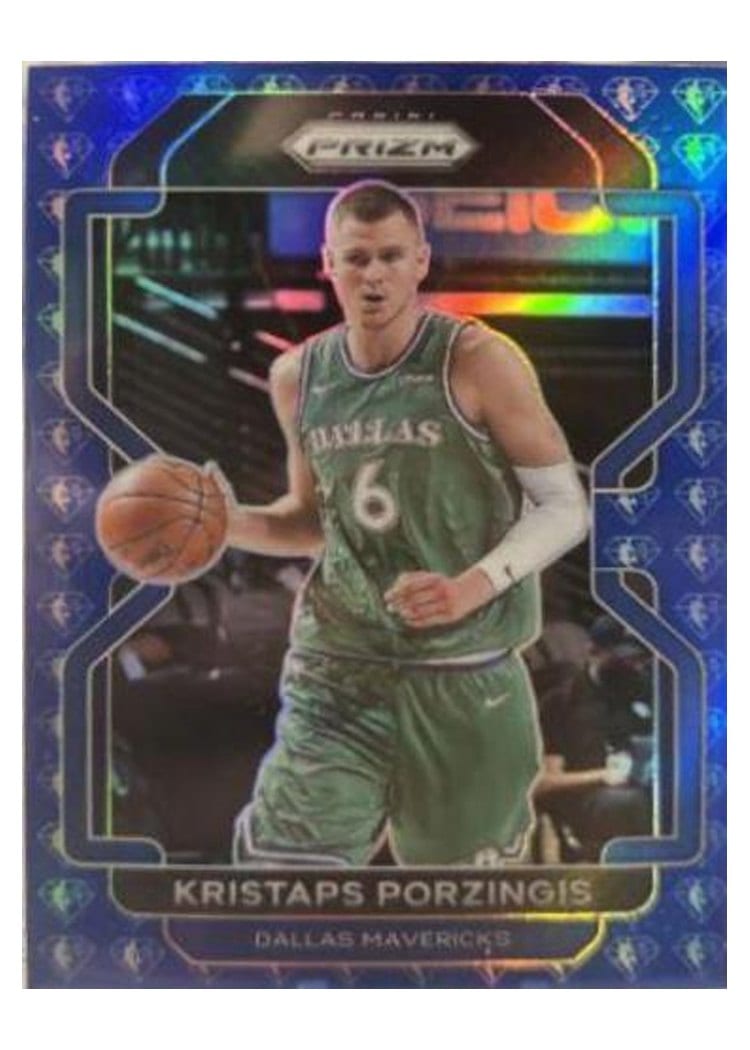 2021-22 Panini Prizm Base Set Kristaps Porzingis #74 card