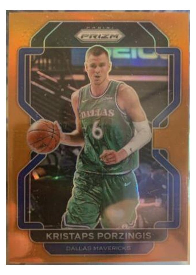 2021-22 Panini Prizm Base Set Kristaps Porzingis #74 card