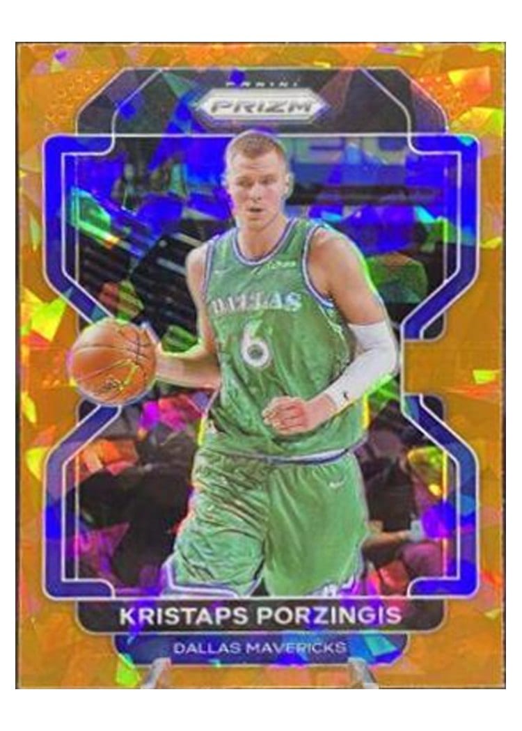 2021-22 Panini Prizm Base Set Kristaps Porzingis #74 card