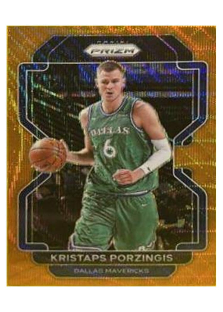 2021-22 Panini Prizm Base Set Kristaps Porzingis #74 card