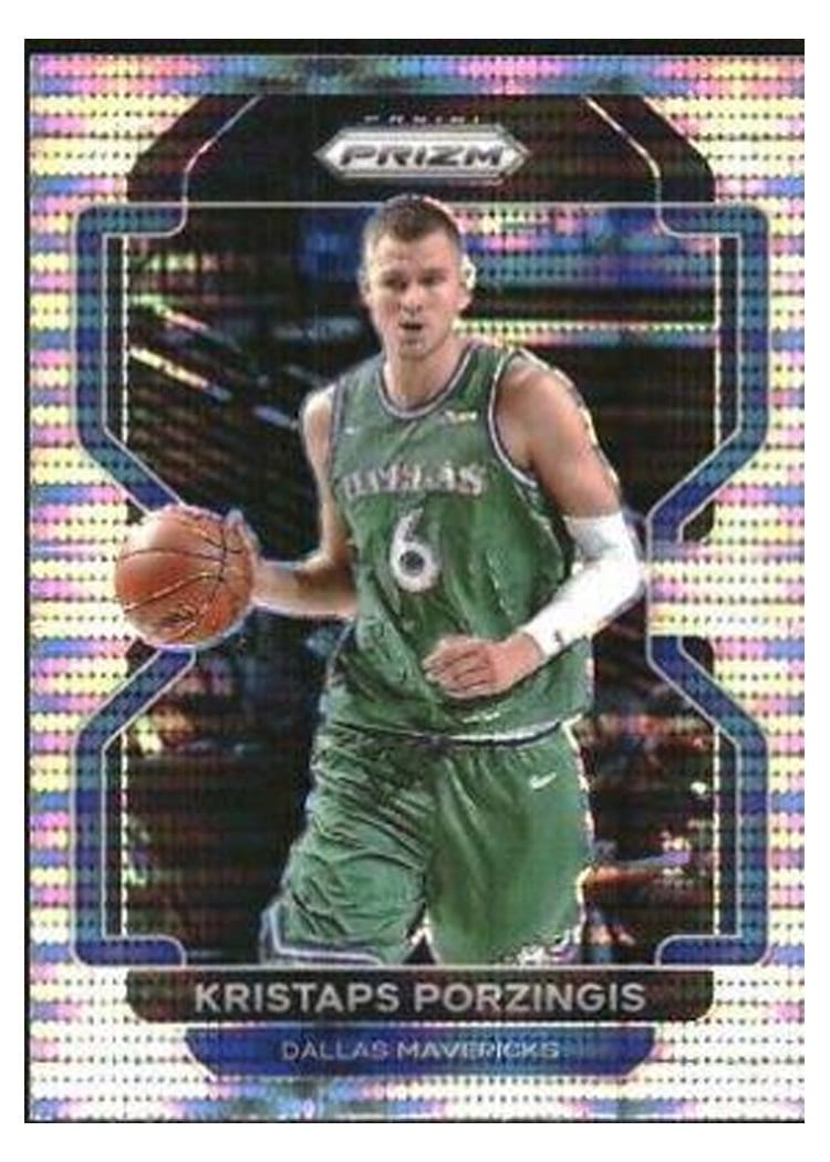 2021-22 Panini Prizm Base Set Kristaps Porzingis #74 card