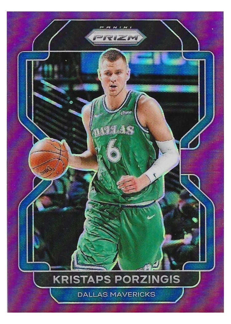 2021-22 Panini Prizm Base Set Kristaps Porzingis #74 card
