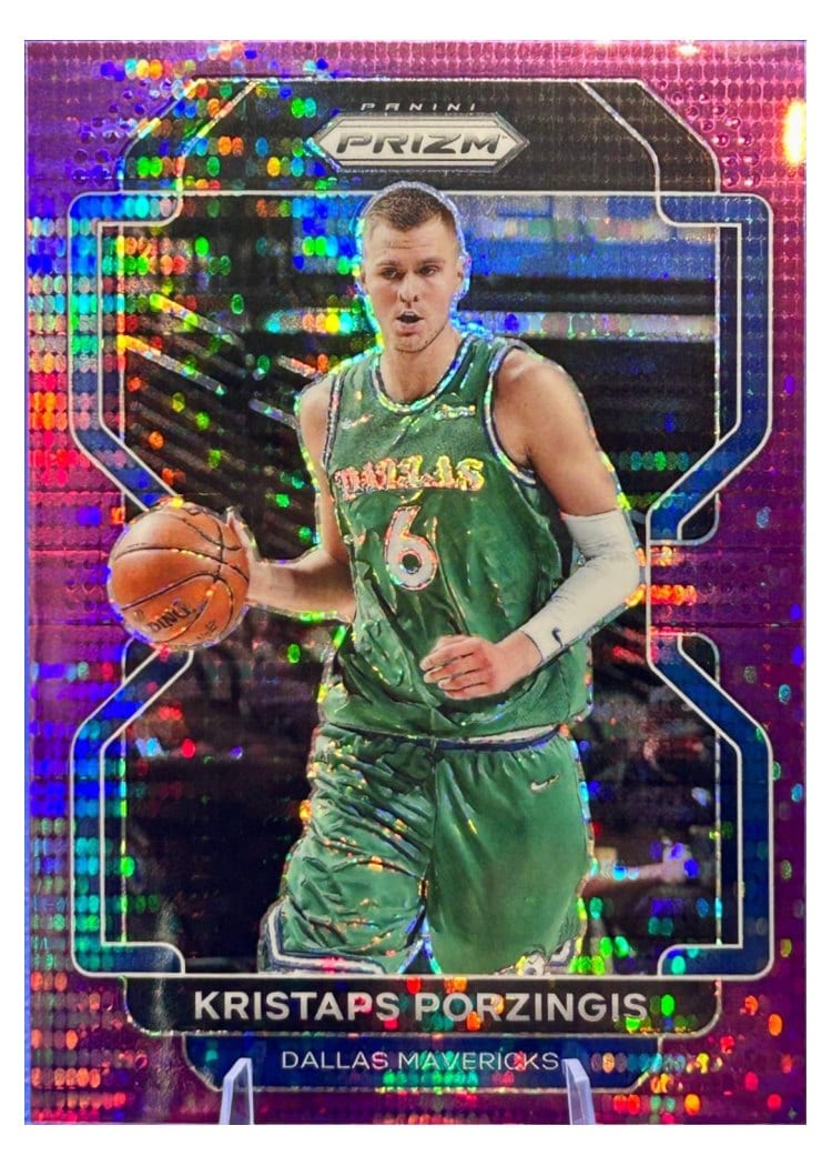 2021-22 Panini Prizm Base Set Kristaps Porzingis #74 card