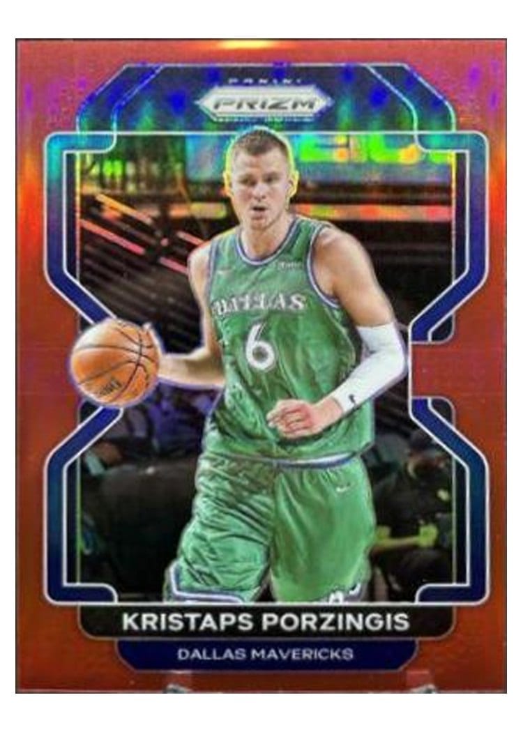 2021-22 Panini Prizm Base Set Kristaps Porzingis #74 card