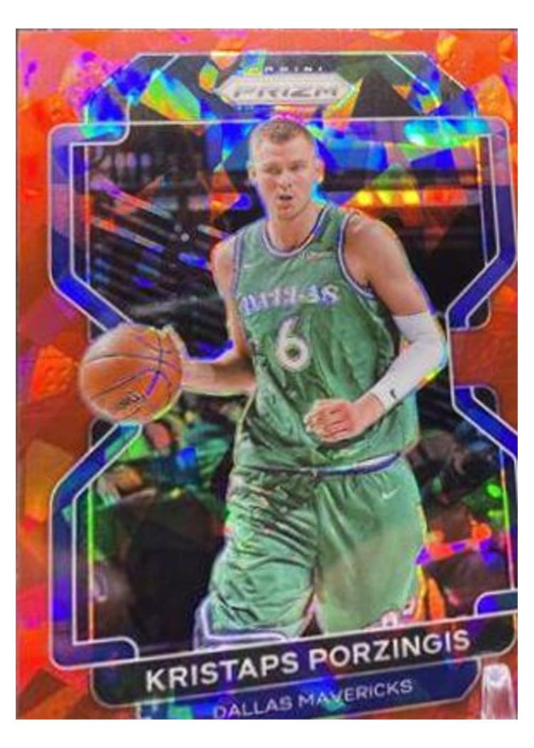 2021-22 Panini Prizm Base Set Kristaps Porzingis #74 card