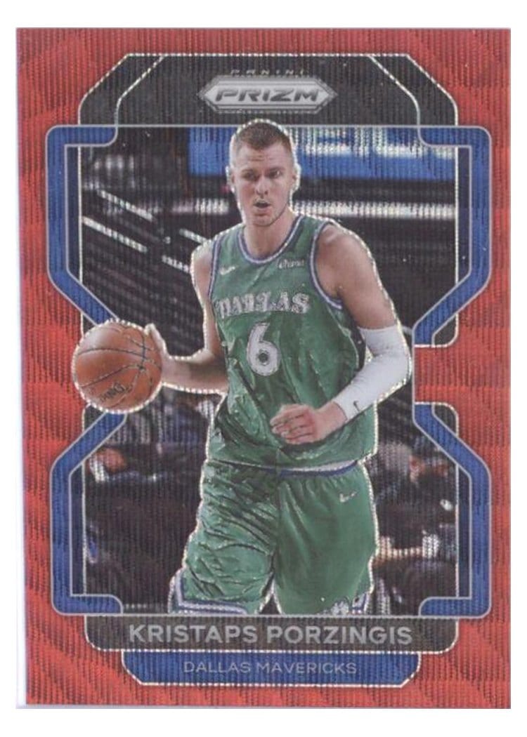2021-22 Panini Prizm Base Set Kristaps Porzingis #74 card