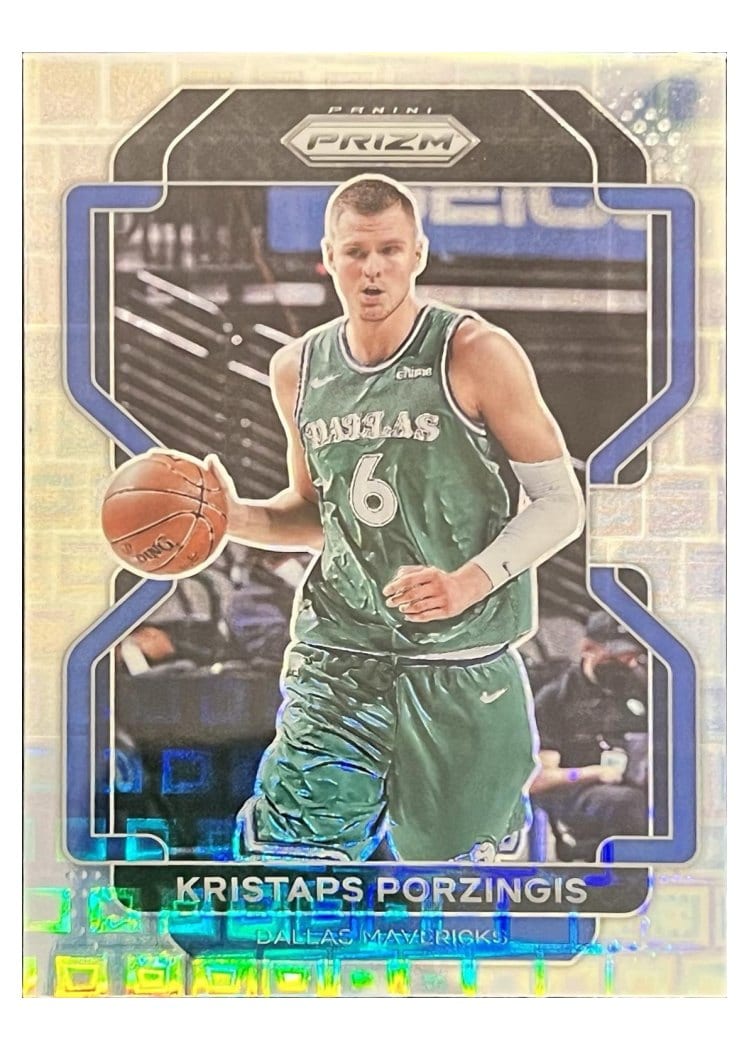 2021-22 Panini Prizm Base Set Kristaps Porzingis #74 card