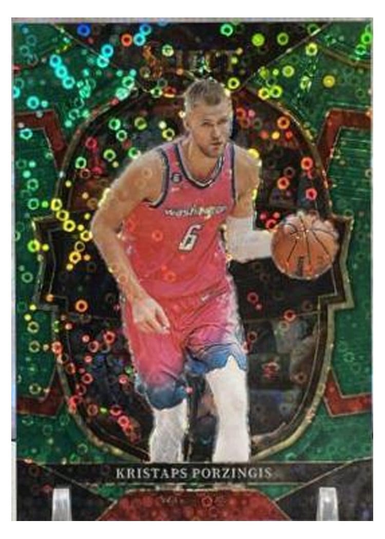 2022-23 Panini Select Base Set Kristaps Porzingis #104 card