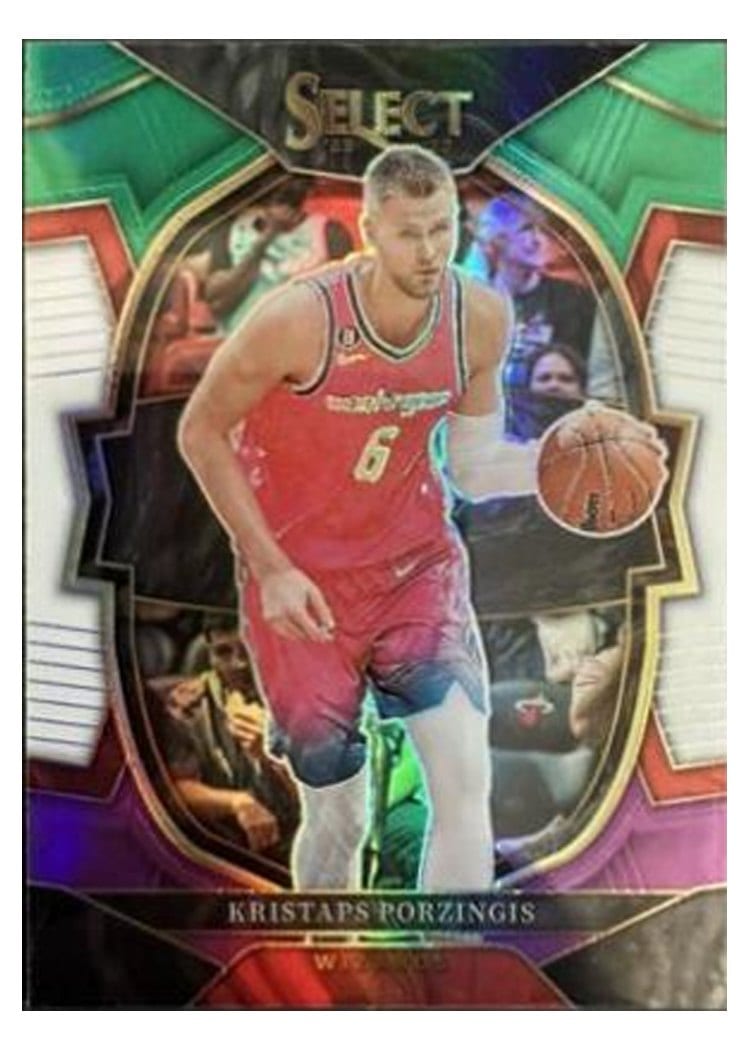 2022-23 Panini Select Base Set Kristaps Porzingis #204 card