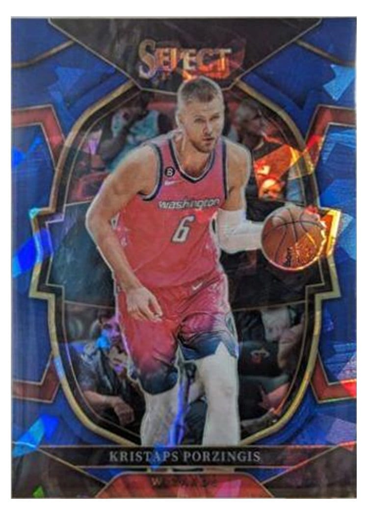 2022-23 Panini Select Base Set Kristaps Porzingis #4 card