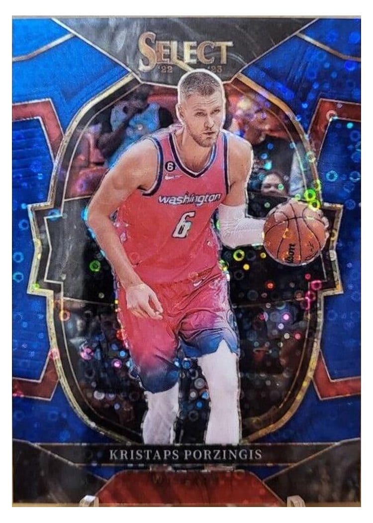 2022-23 Panini Select Base Set Kristaps Porzingis #4 card