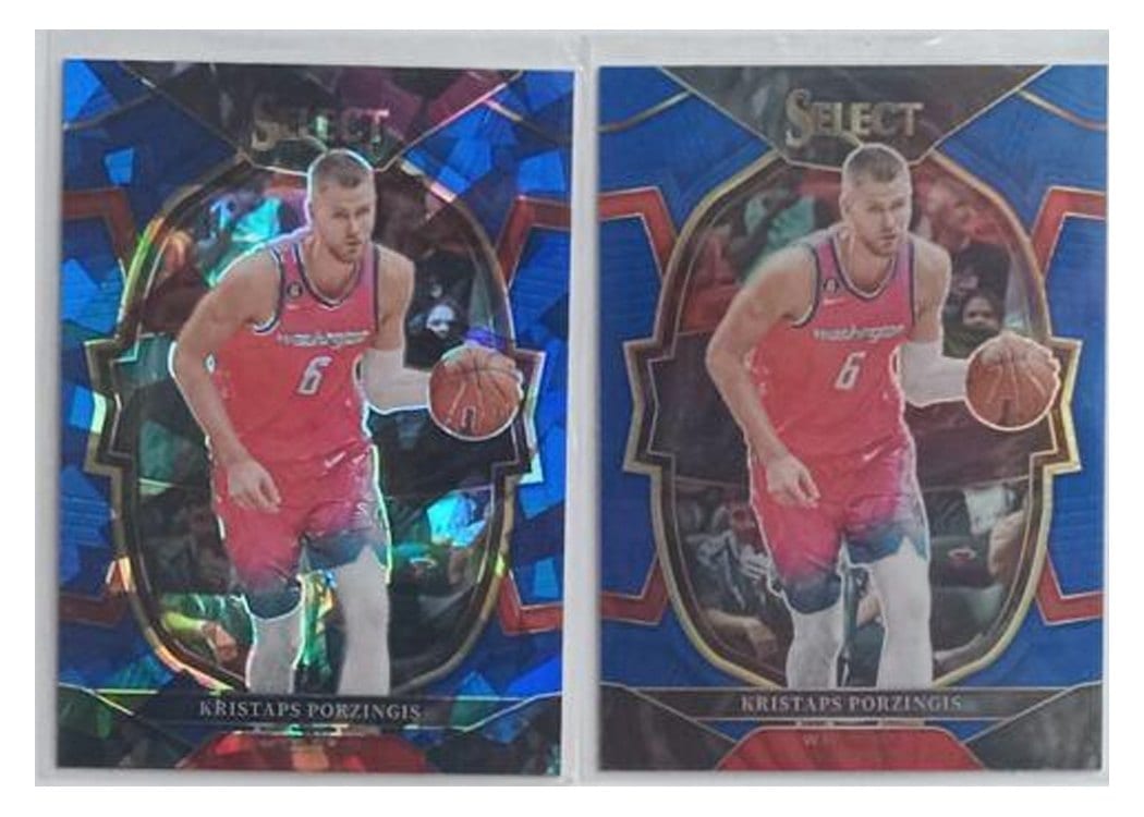 2022-23 Panini Select Base Set Kristaps Porzingis #4 card