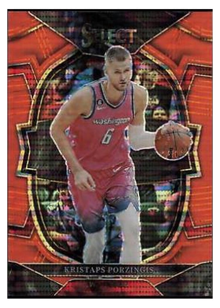 2022-23 Panini Select Base Set Kristaps Porzingis #4 card