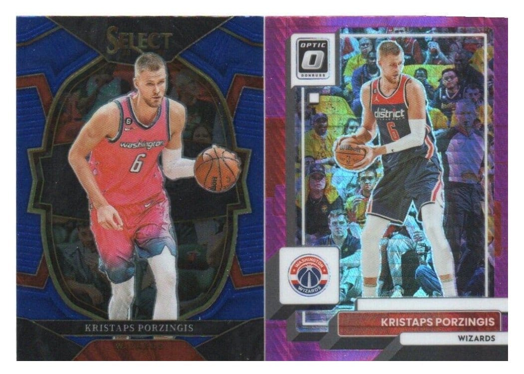 2022-23 Panini Select Base Set Kristaps Porzingis #4 card