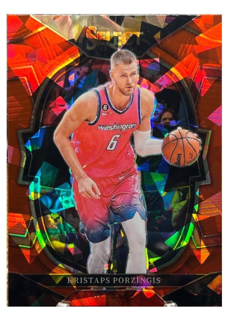 2022-23 Panini Select Base Set Kristaps Porzingis #4 card