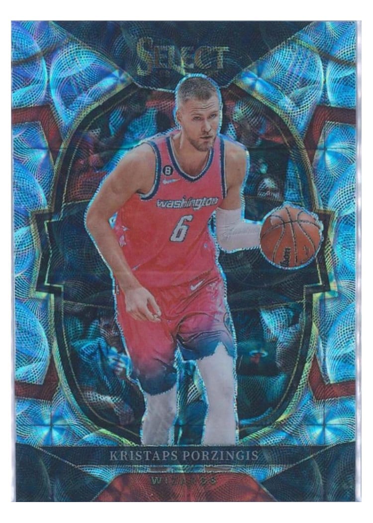 2022-23 Panini Select Base Set Kristaps Porzingis #4 card