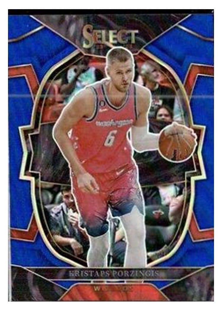 2022-23 Panini Select Base Set Kristaps Porzingis #4 card