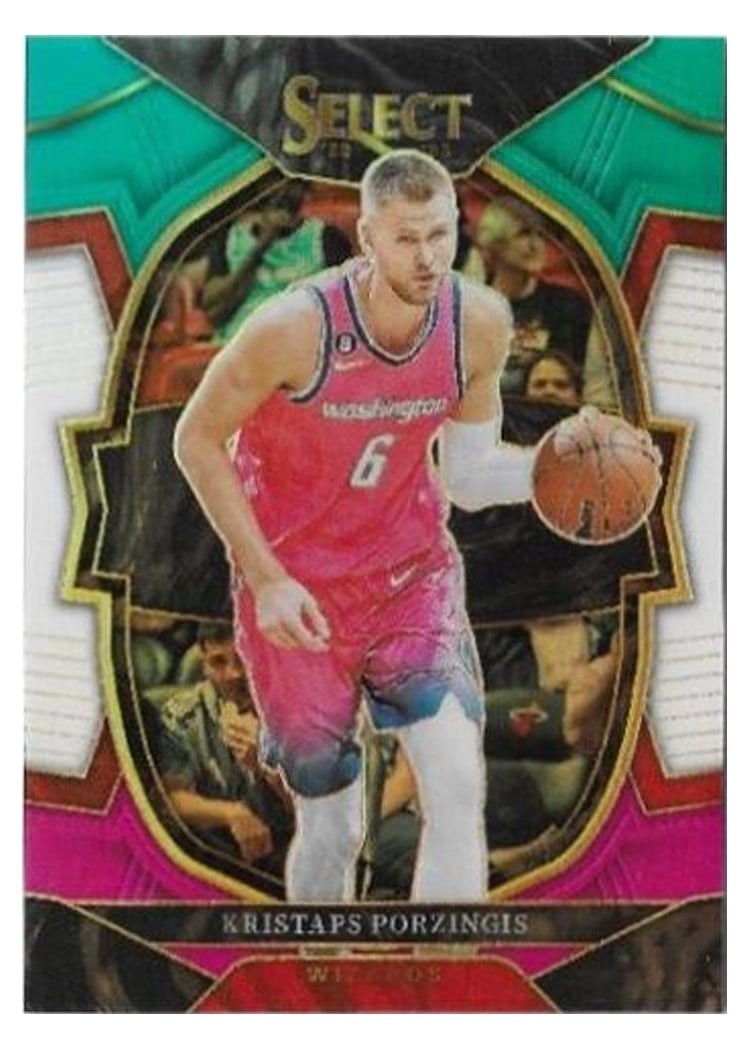 2022-23 Panini Select Base Set Kristaps Porzingis #4 card