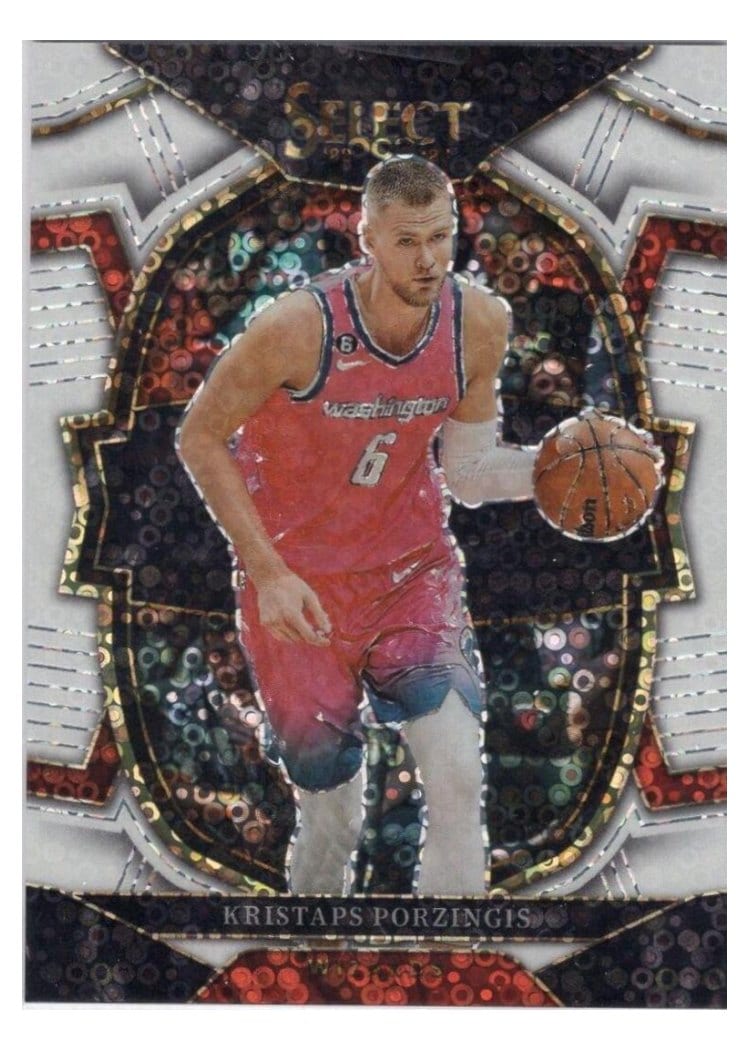 2022-23 Panini Select Base Set Kristaps Porzingis #4 card