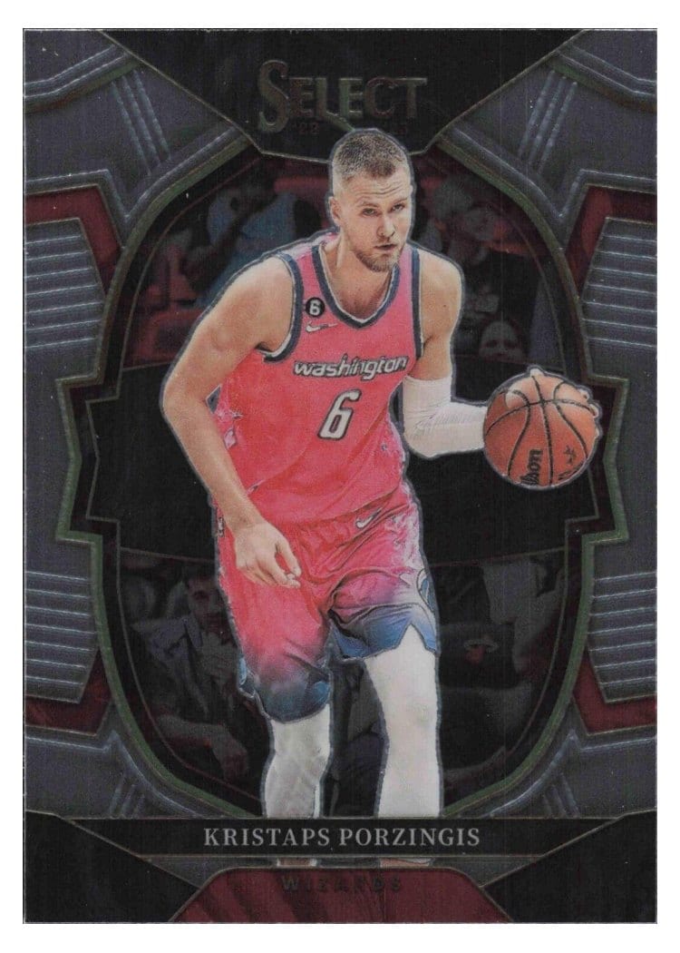 2022-23 Panini Select Base Set Kristaps Porzingis #4 card